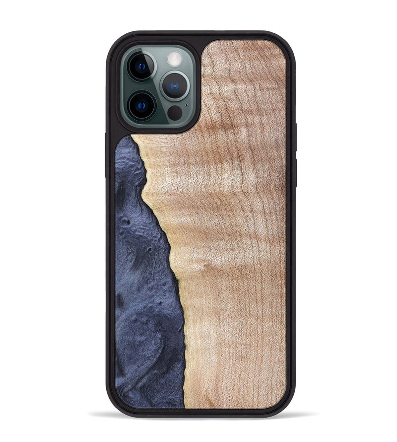 iPhone 12 Pro Max Wood Phone Case - Mustafa (Wood Burl, 822249)
