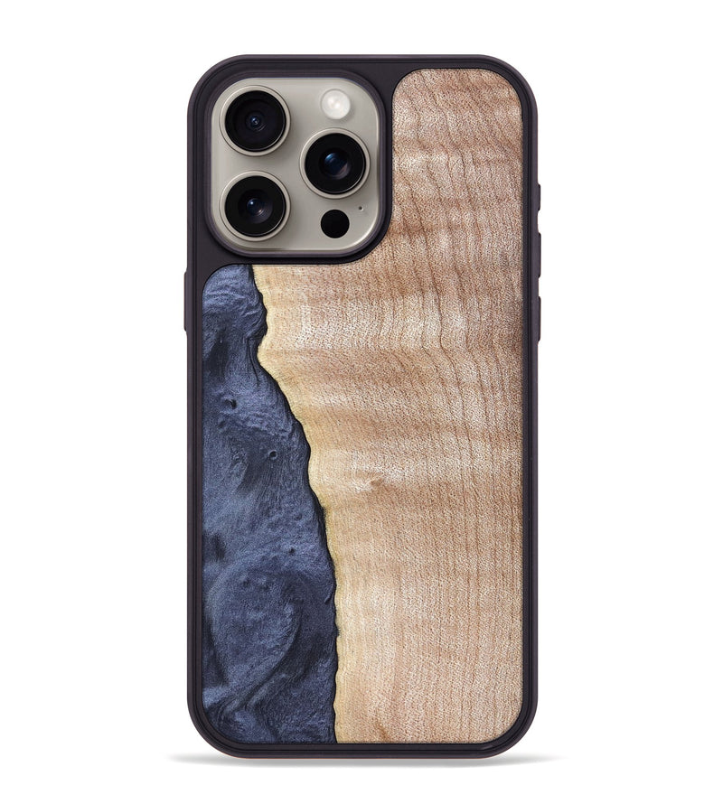 iPhone 15 Pro Max Wood Phone Case - Mustafa (Wood Burl, 822249)
