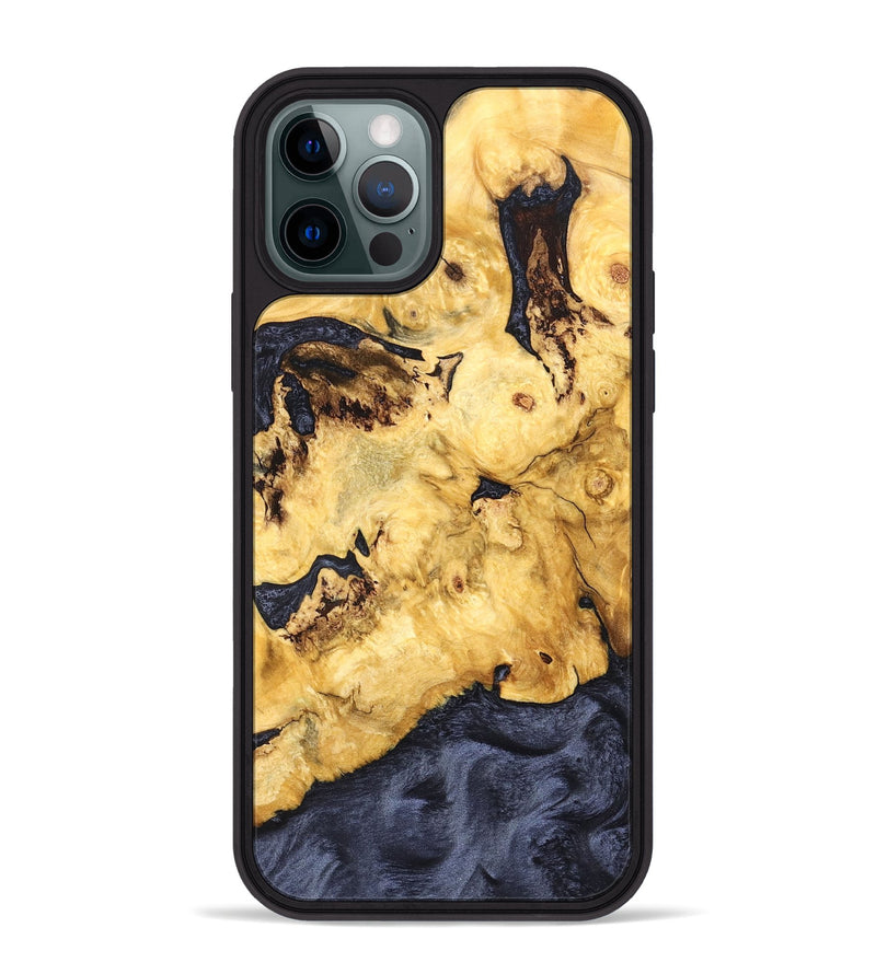 iPhone 12 Pro Max Wood Phone Case - Deshawn (Wood Burl, 822250)