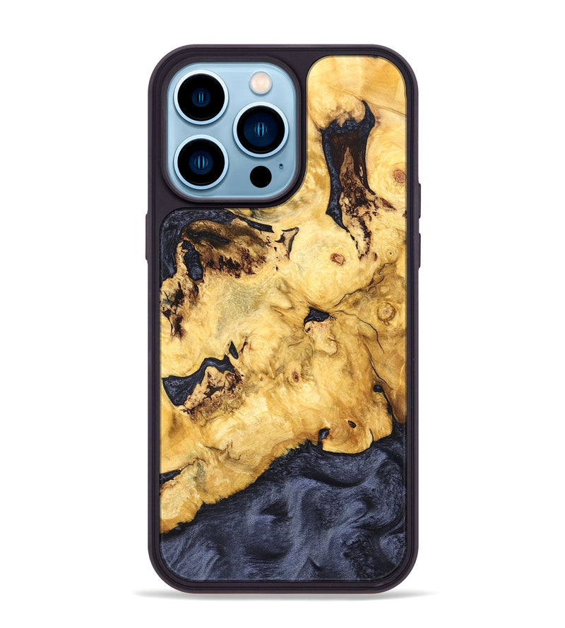 iPhone 14 Pro Max Wood Phone Case - Deshawn (Wood Burl, 822250)
