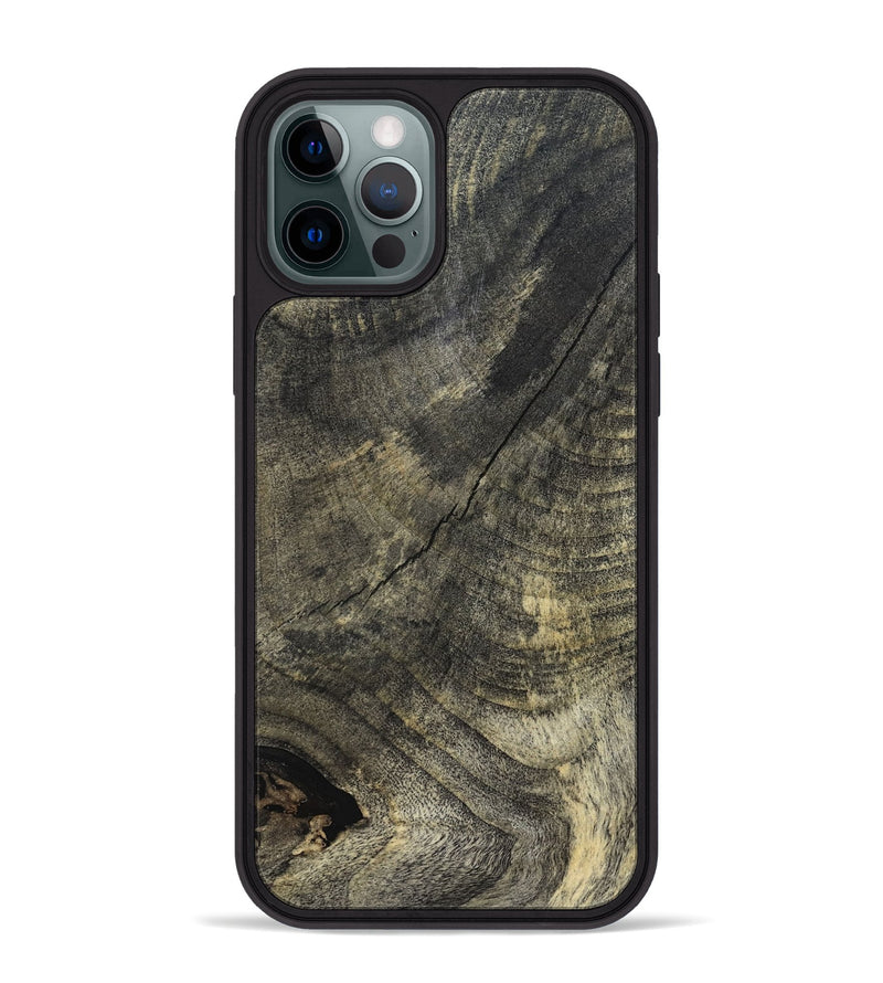 iPhone 12 Pro Max Wood Phone Case - Rodger (Wood Burl, 822251)