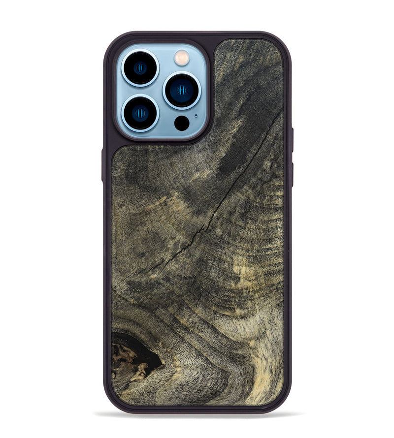 iPhone 14 Pro Max Wood Phone Case - Rodger (Wood Burl, 822251)