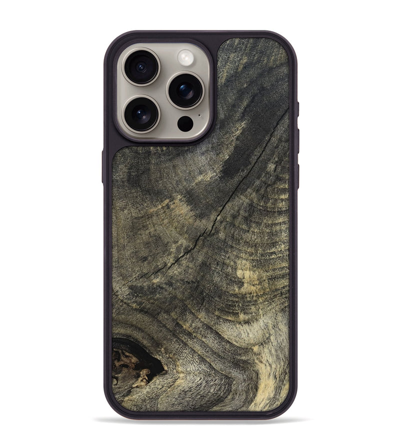 iPhone 15 Pro Max Wood Phone Case - Rodger (Wood Burl, 822251)