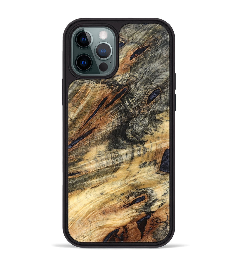 iPhone 12 Pro Max Wood Phone Case - Rogers (Wood Burl, 822252)