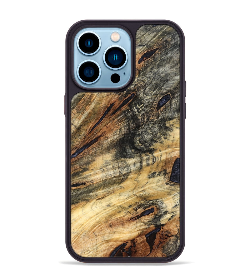 iPhone 14 Pro Max Wood Phone Case - Rogers (Wood Burl, 822252)