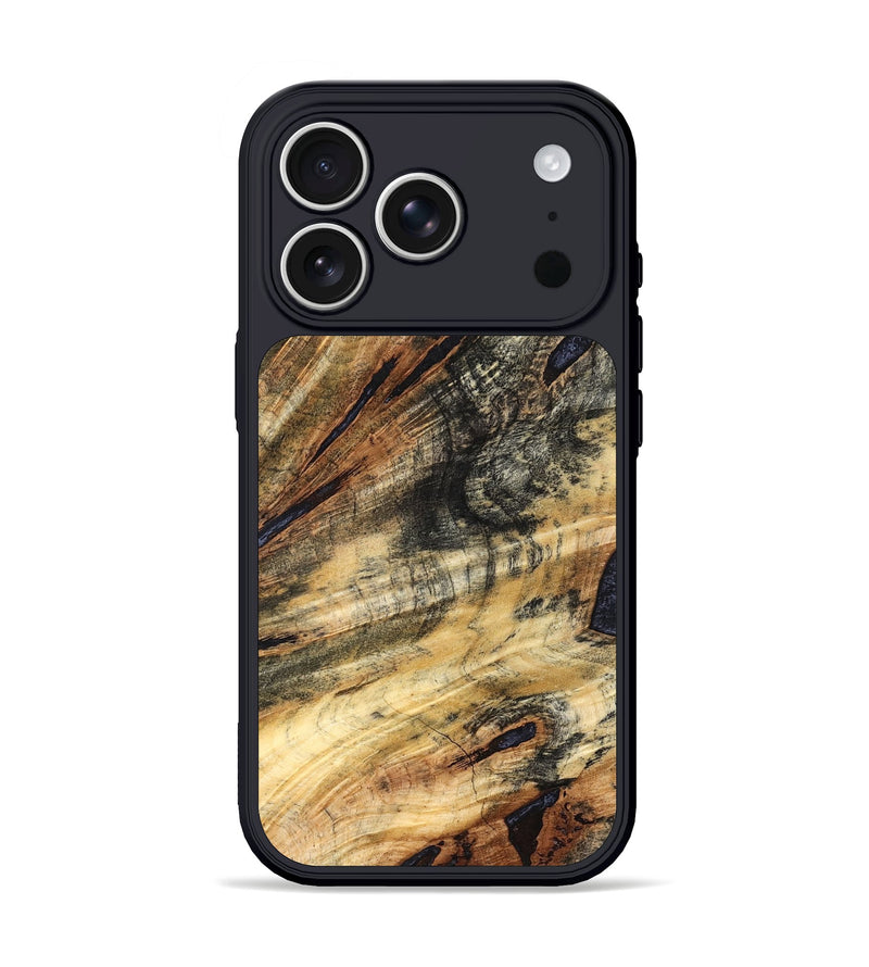 iPhone 17 Pro Wood Phone Case - Rogers (Wood Burl, 822252)