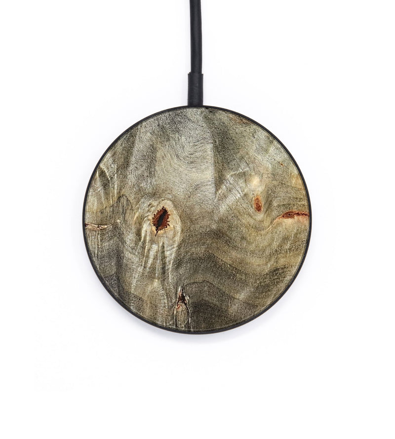 Circle Wood Wireless Charger - Venessa (Wood Burl, 822253)