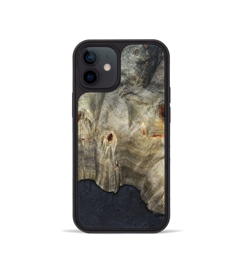 iPhone 12 mini Wood Phone Case - Venessa (Wood Burl, 822253)