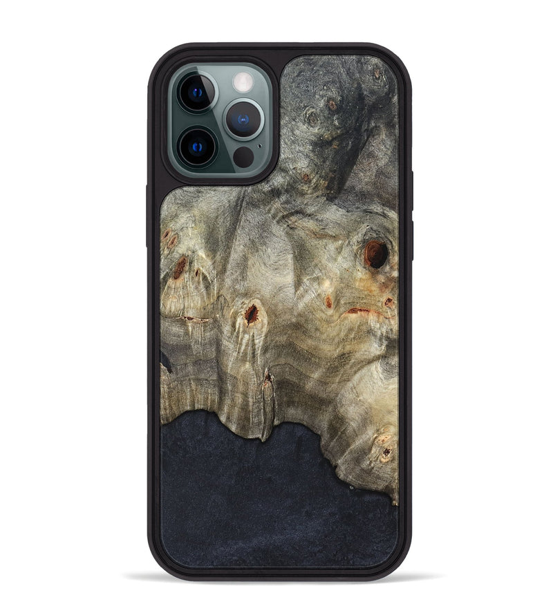 iPhone 12 Pro Max Wood Phone Case - Venessa (Wood Burl, 822253)