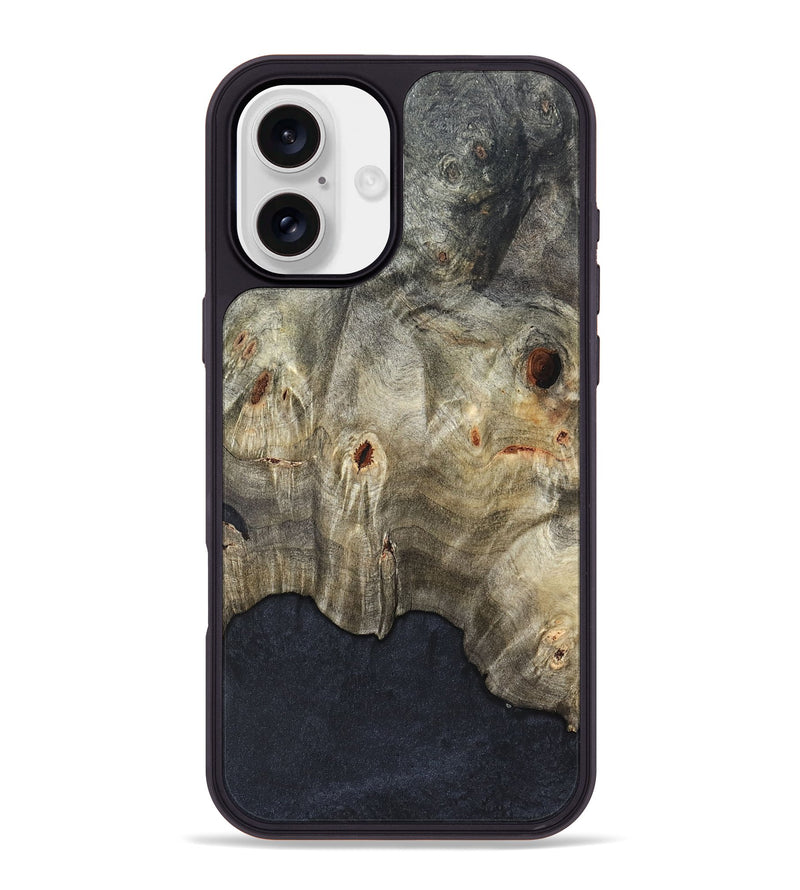 iPhone 16 Plus Wood Phone Case - Venessa (Wood Burl, 822253)