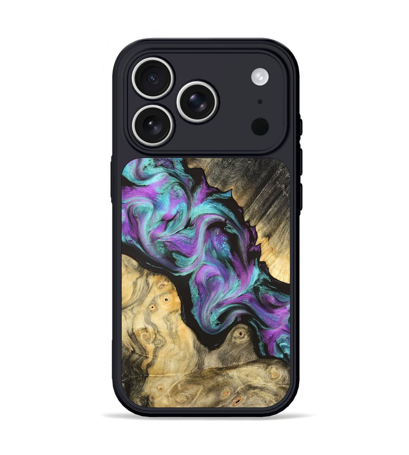 iPhone 17 Pro Wood Phone Case - Rylie (Purple, 822254)