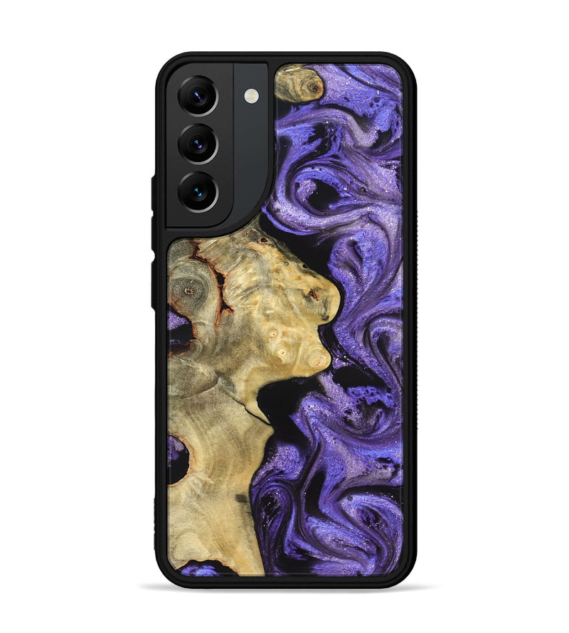 Galaxy S22 Plus Wood Phone Case - Nelda (Purple, 822255)