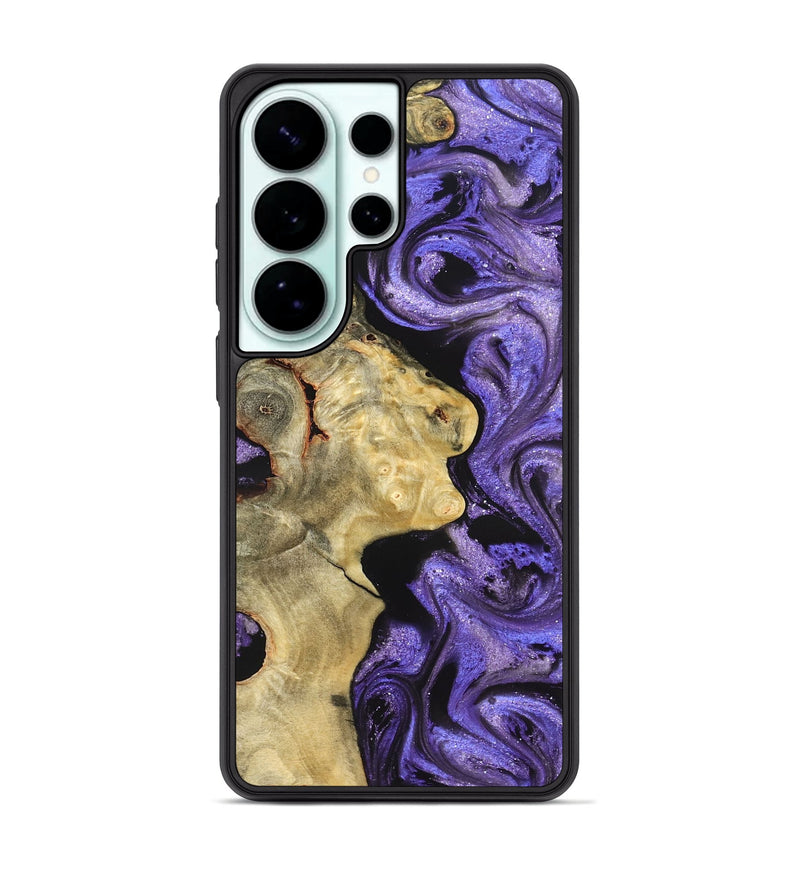 Galaxy S26 Ultra Wood Phone Case - Nelda (Purple, 822255)