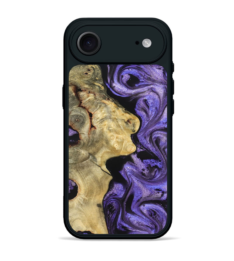 iPhone 17 Air Wood Phone Case - Nelda (Purple, 822255)