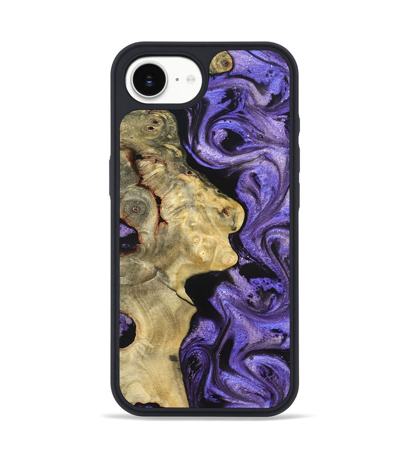iPhone 17e Wood Phone Case - Nelda (Purple, 822255)