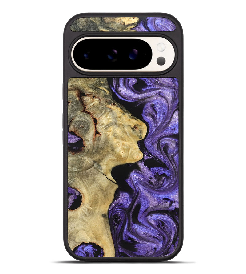 Pixel 9 Pro XL Wood Phone Case - Nelda (Purple, 822255)
