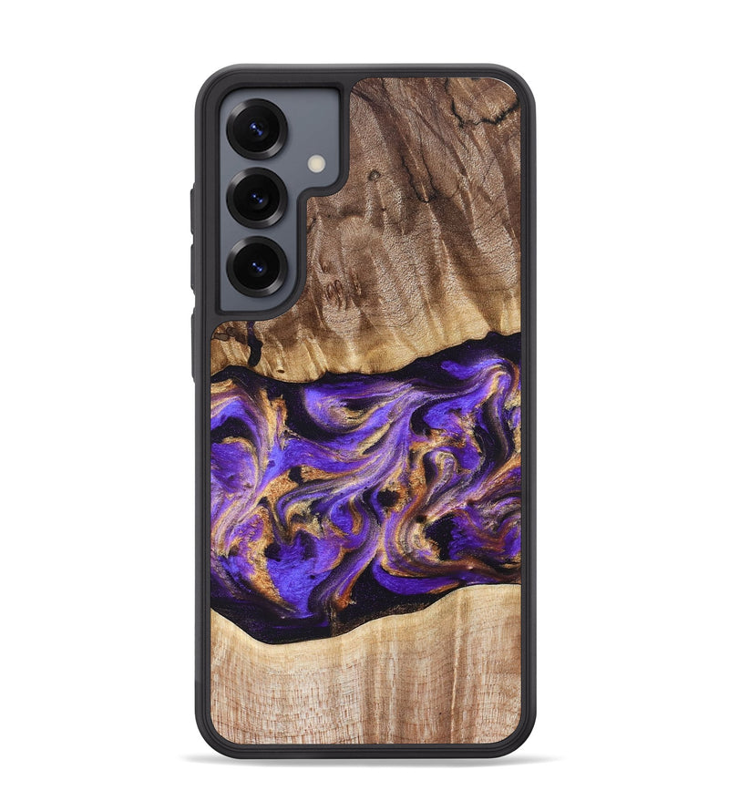 Galaxy S25 Plus Wood Phone Case - Valery (Purple, 822256)