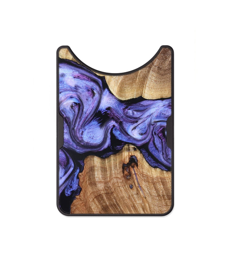 Alloy Wood Wallet - Newell (Purple, 822257)