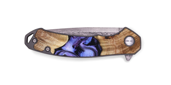 EDC Wood Pocket Knife - Newell (Purple, 822257)