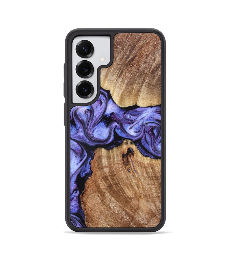 Galaxy S25 Wood Phone Case - Newell (Purple, 822257)
