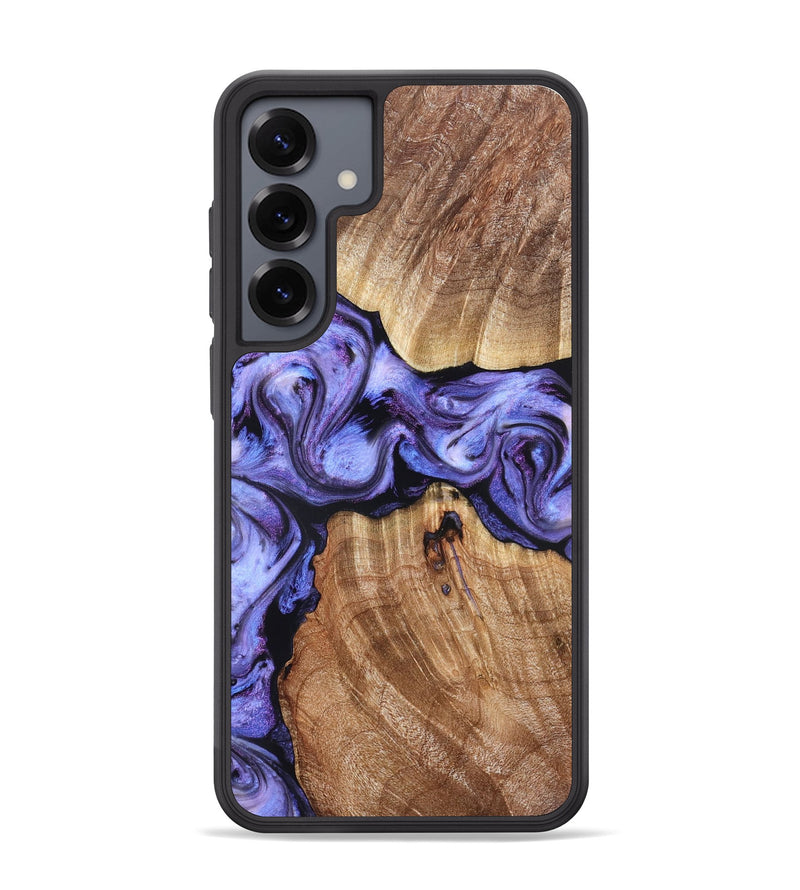 Galaxy S25 Plus Wood Phone Case - Newell (Purple, 822257)