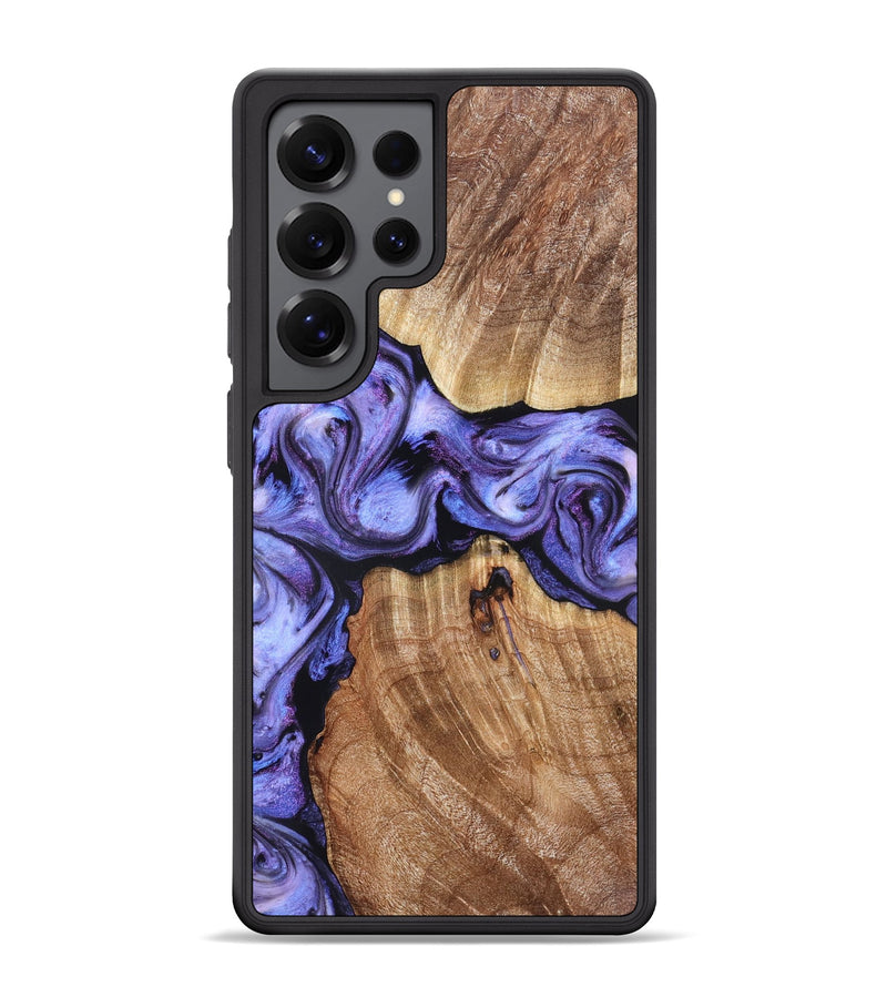 Galaxy S25 Ultra Wood Phone Case - Newell (Purple, 822257)