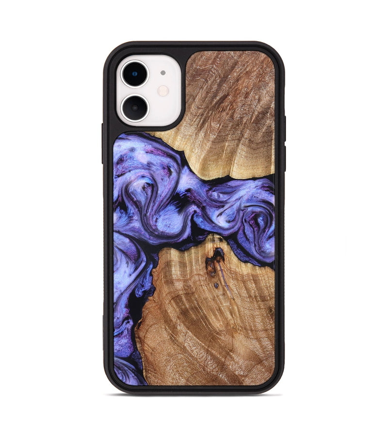 iPhone 11 Wood Phone Case - Newell (Purple, 822257)