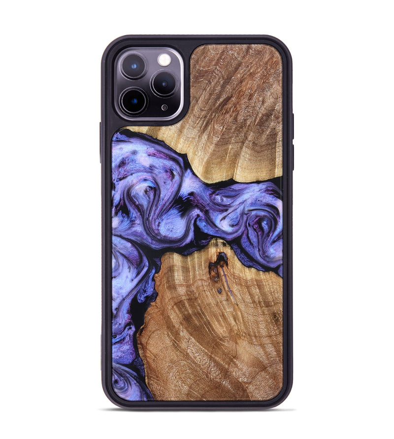iPhone 11 Pro Max Wood Phone Case - Newell (Purple, 822257)