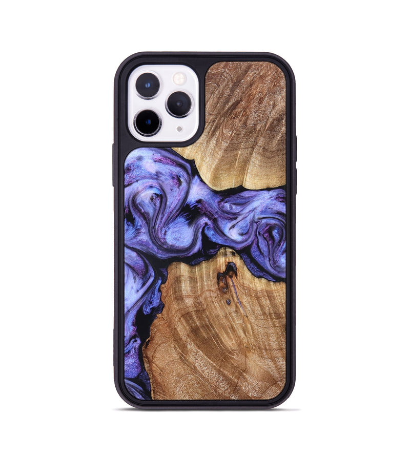 iPhone 11 Pro Wood Phone Case - Newell (Purple, 822257)
