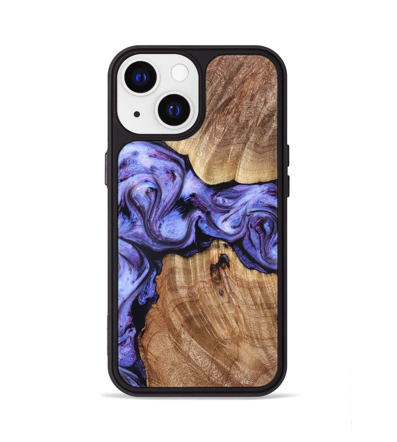iPhone 13 Wood Phone Case - Newell (Purple, 822257)