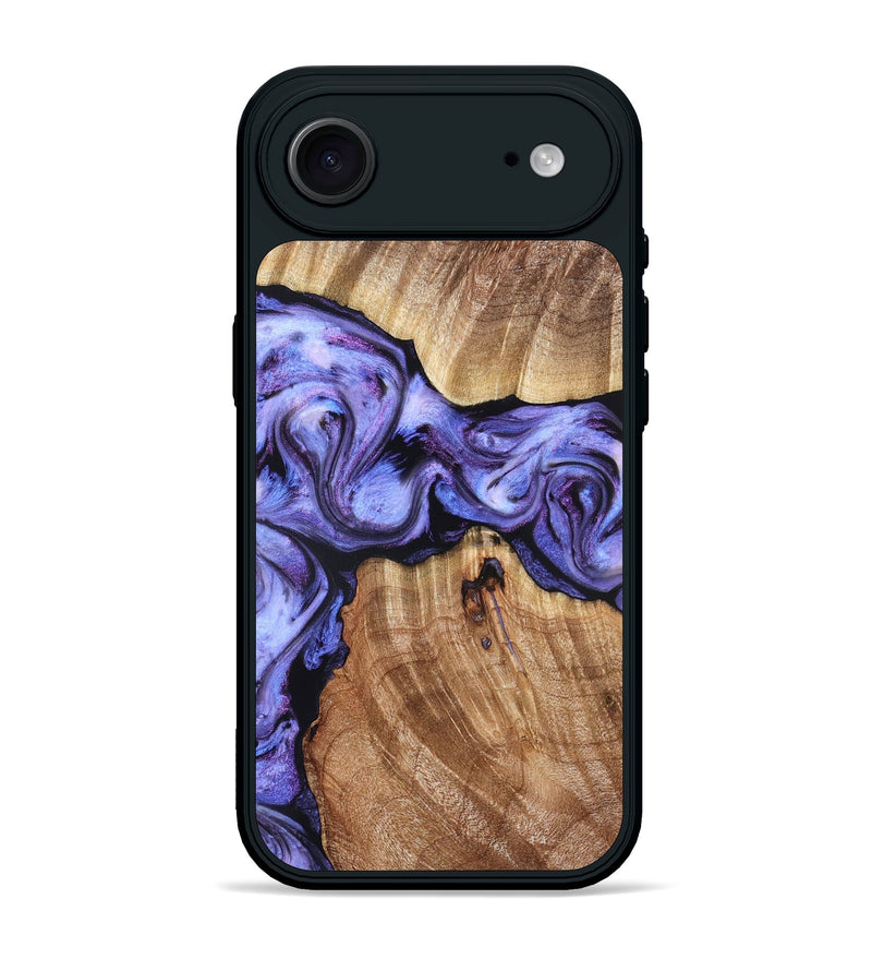 iPhone 17 Air Wood Phone Case - Newell (Purple, 822257)