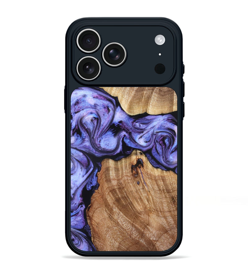 iPhone 17 Pro Max Wood Phone Case - Newell (Purple, 822257)