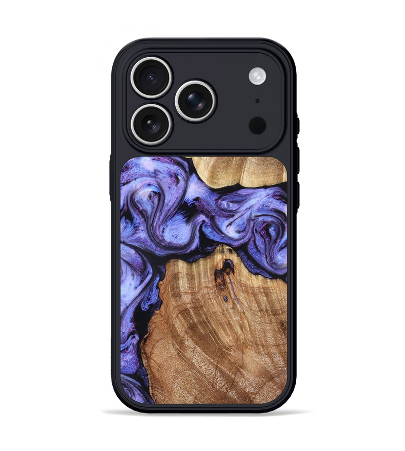 iPhone 17 Pro Wood Phone Case - Newell (Purple, 822257)