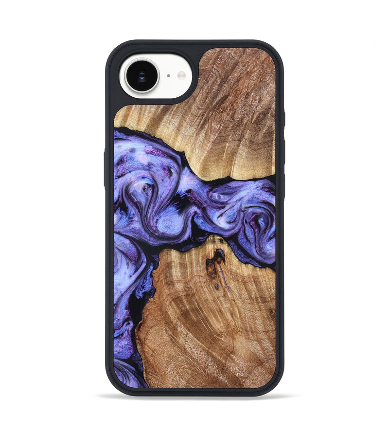 iPhone 17e Wood Phone Case - Newell (Purple, 822257)