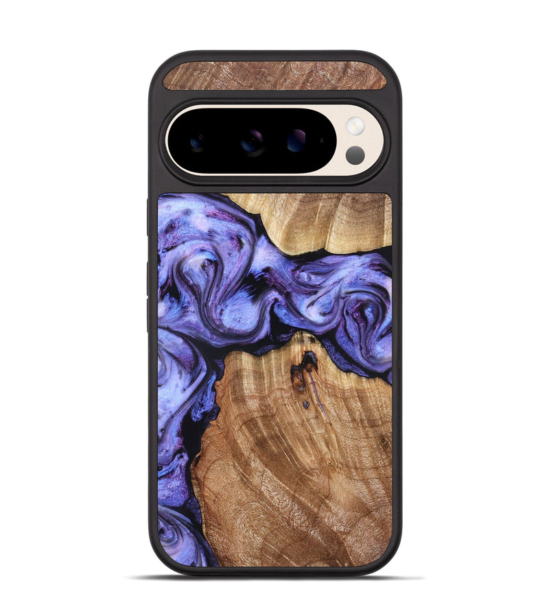 Pixel 10 Wood Phone Case - Newell (Purple, 822257)