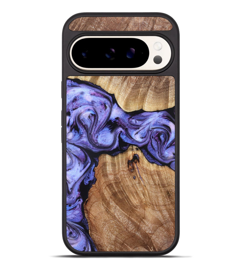Pixel 9 Pro XL Wood Phone Case - Newell (Purple, 822257)