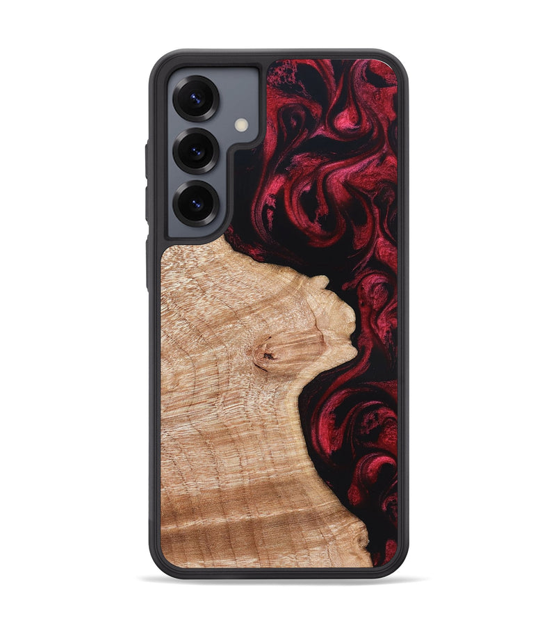 Galaxy S25 Plus Wood Phone Case - Isom (Red, 822258)
