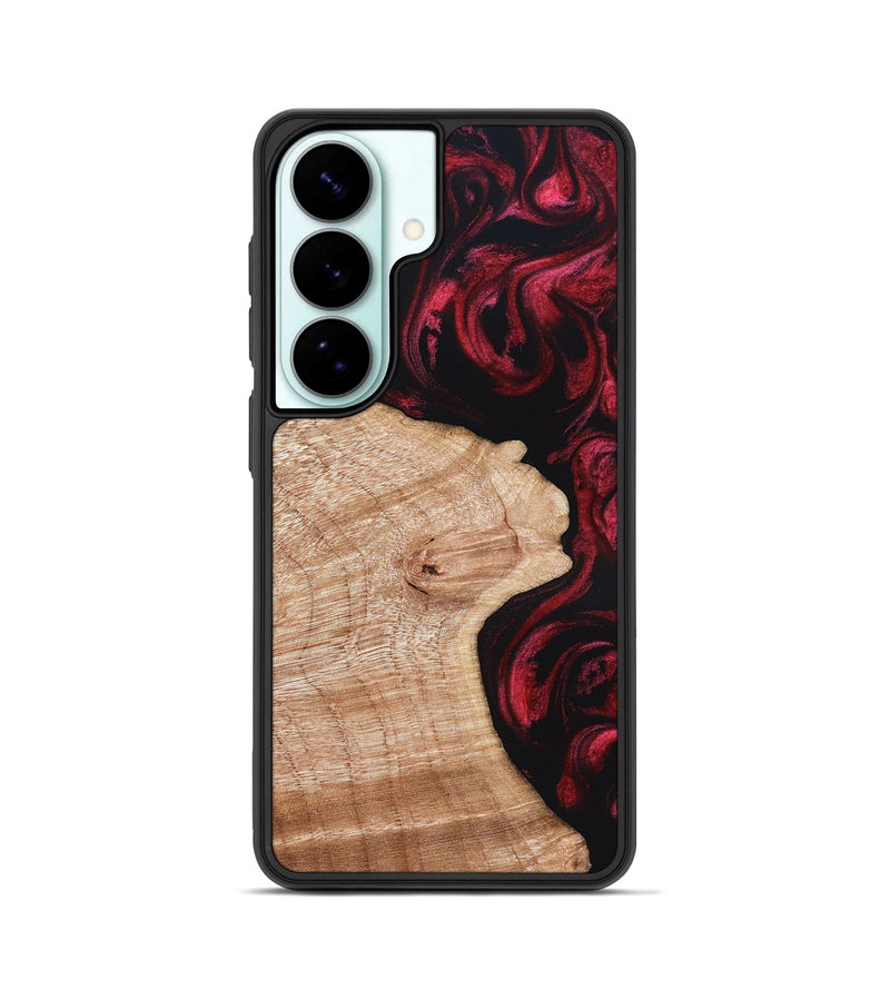 Galaxy S26 Wood Phone Case - Isom (Red, 822258)
