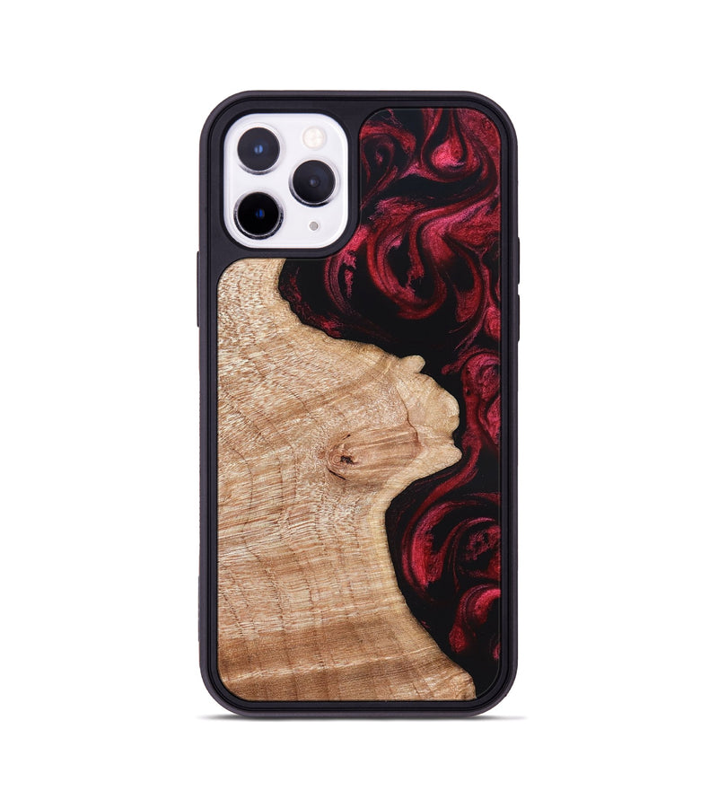 iPhone 11 Pro Wood Phone Case - Isom (Red, 822258)