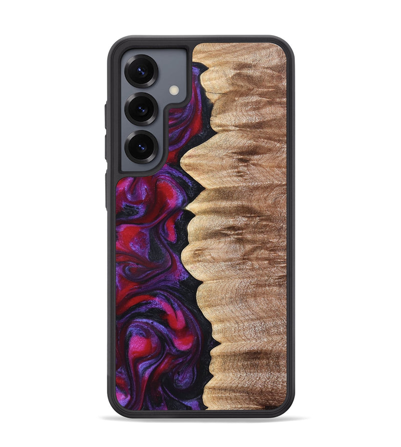 Galaxy S25 Plus Wood Phone Case - Palmer (Red, 822260)