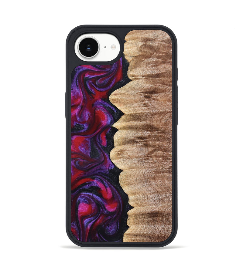iPhone 17e Wood Phone Case - Palmer (Red, 822260)