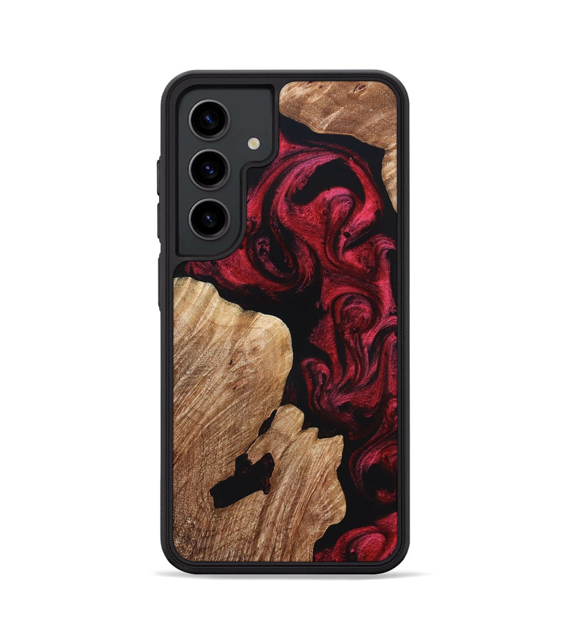 Galaxy S24 Wood Phone Case - Felton (Red, 822261)
