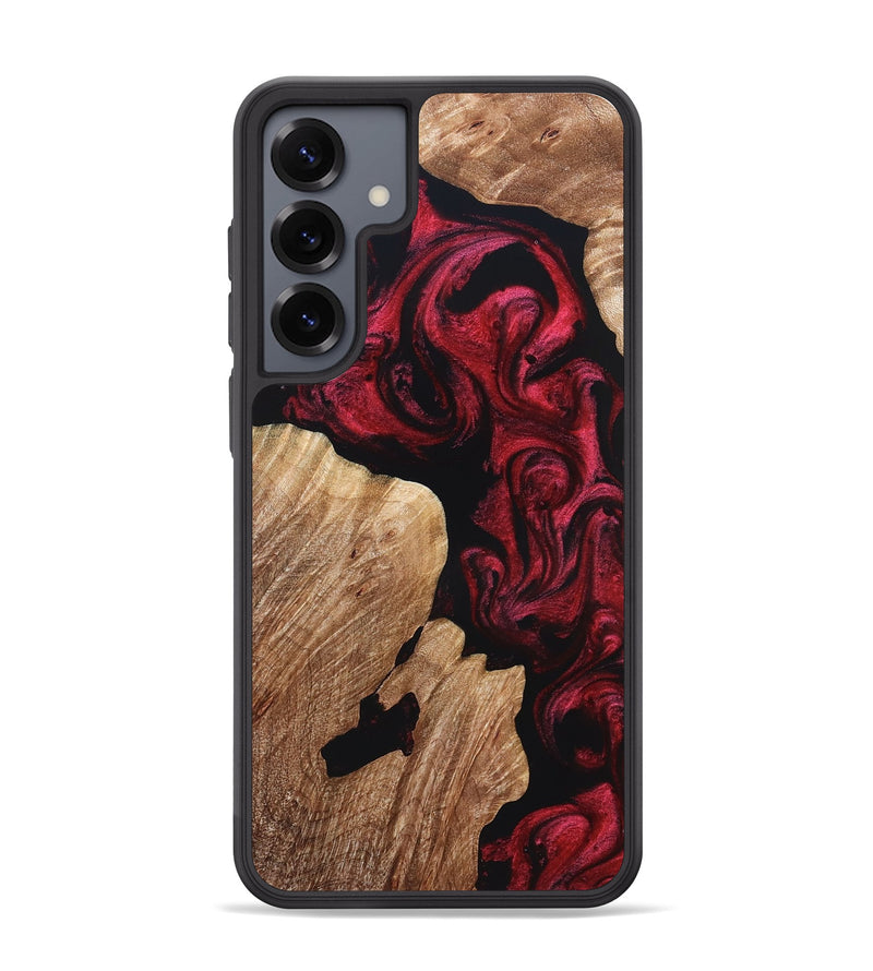Galaxy S25 Plus Wood Phone Case - Felton (Red, 822261)