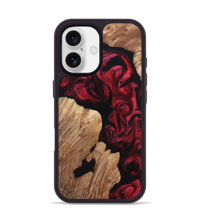 iPhone 17 Wood Phone Case - Felton (Red, 822261)