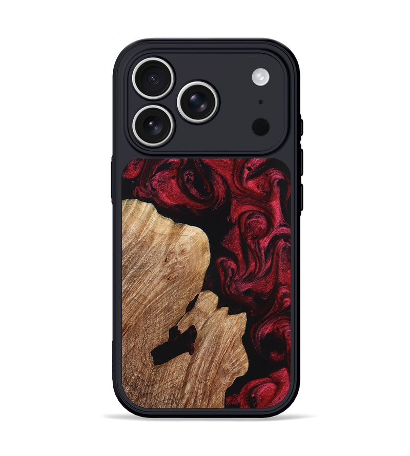 iPhone 17 Pro Wood Phone Case - Felton (Red, 822261)