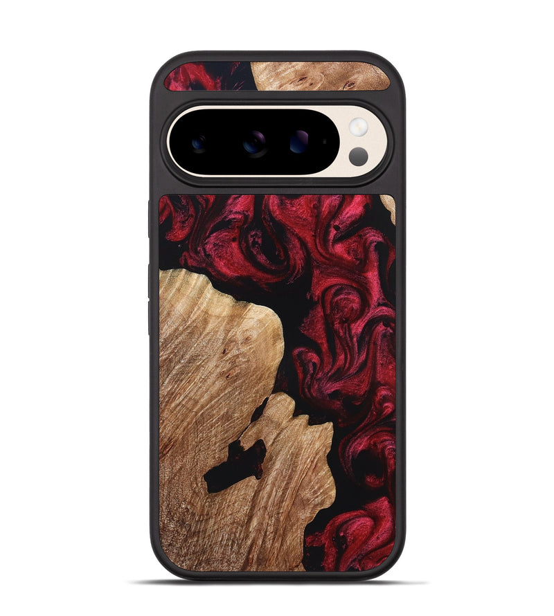Pixel 10 Wood Phone Case - Felton (Red, 822261)