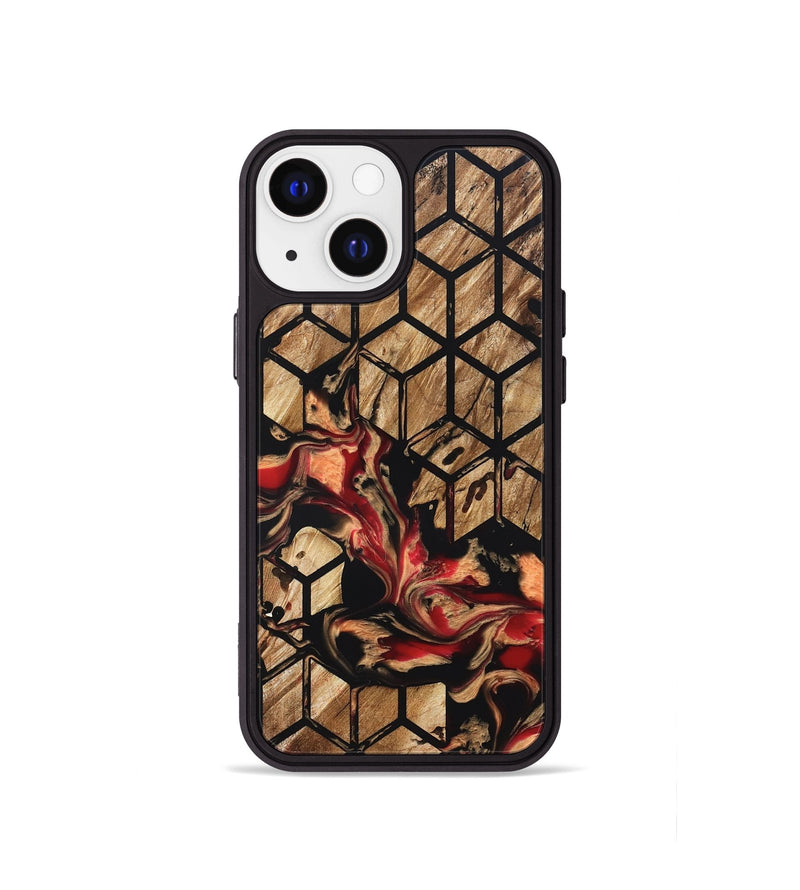 iPhone 13 mini Wood Phone Case - Jacey (Pattern, 822271)