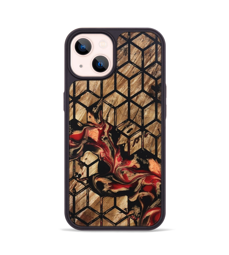 iPhone 14 Wood Phone Case - Jacey (Pattern, 822271)