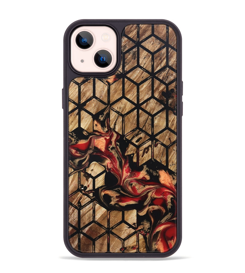 iPhone 14 Plus Wood Phone Case - Jacey (Pattern, 822271)