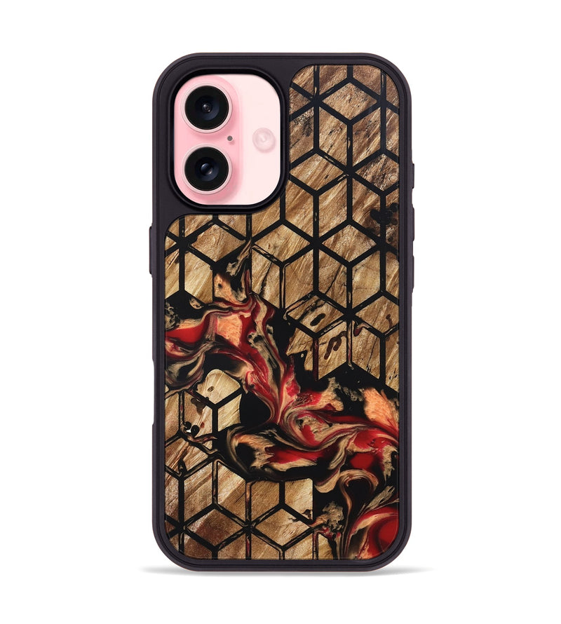 iPhone 16 Wood Phone Case - Jacey (Pattern, 822271)